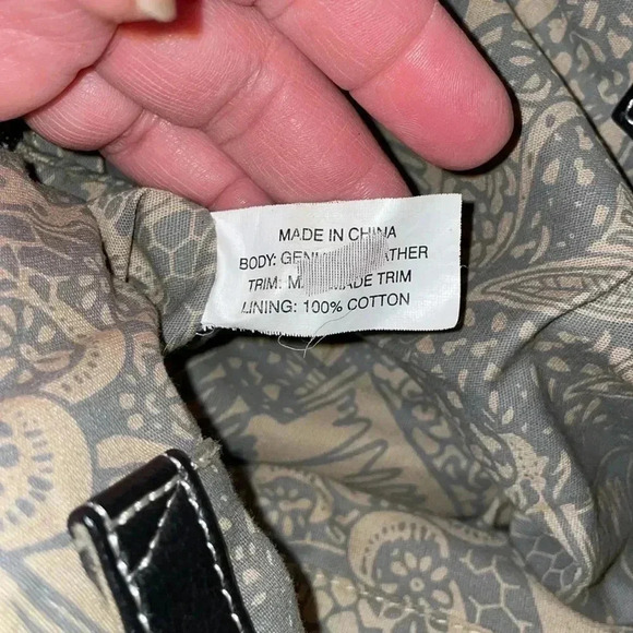 Tignanello Genuine Leather-Handbag - Picture 6 of 6